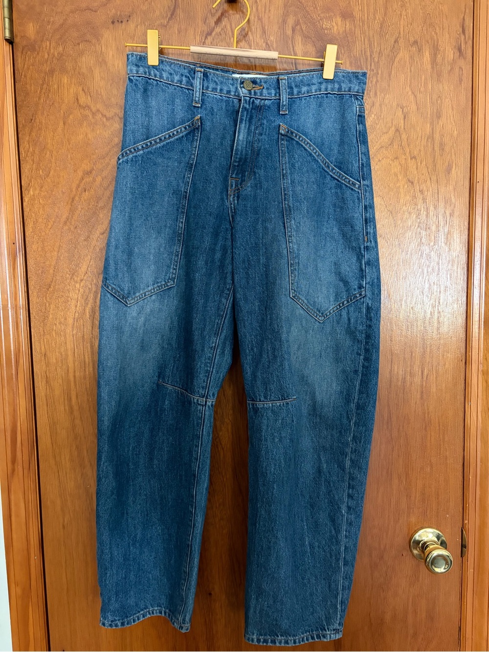 Nelle Atelier Ali Mid-Rise Horseshoe Jean - Size 25